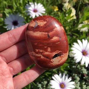 Red Jasper palmstone❤️